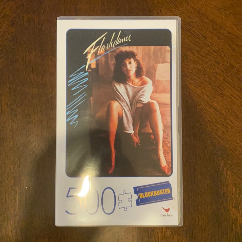 EUC Blockbuster Flashdance 500 piece puzzle